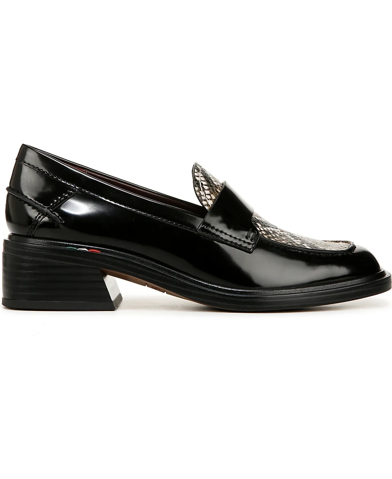 Franco Sarto Women's Gabriella Block Heel Loafers