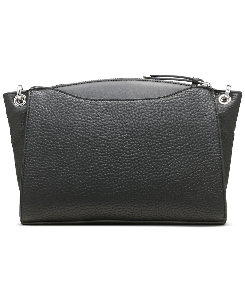 Calvin Klein Garnet Adjustable Top Zipper Crossbody