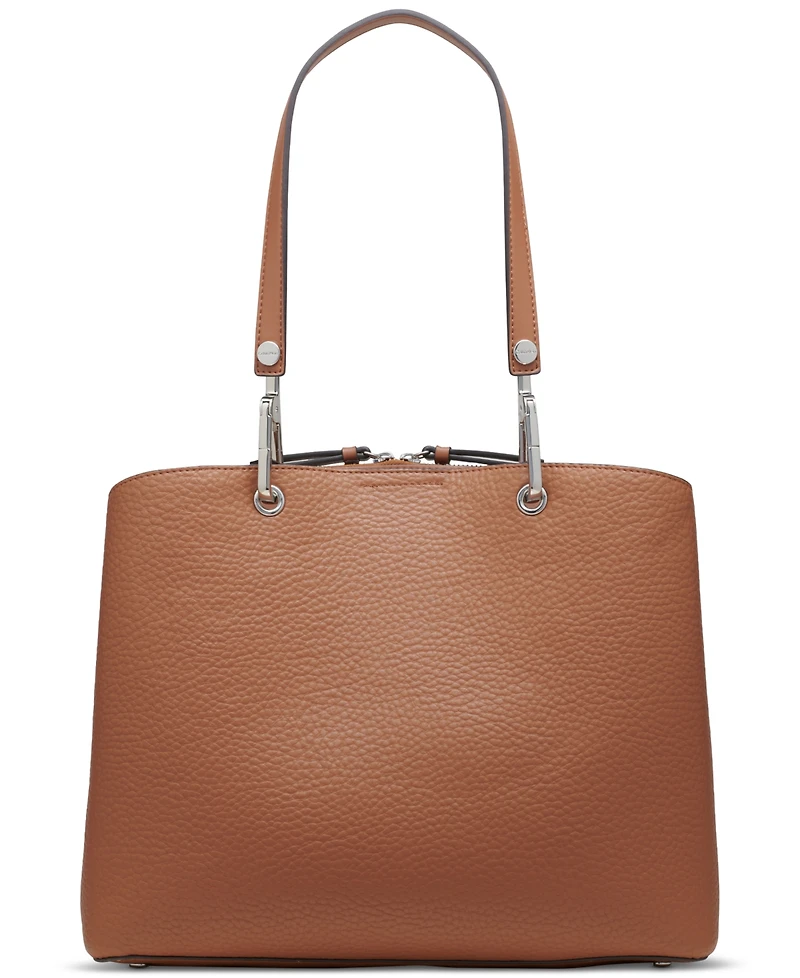 Calvin Klein Garnet Triple Compartment Tote