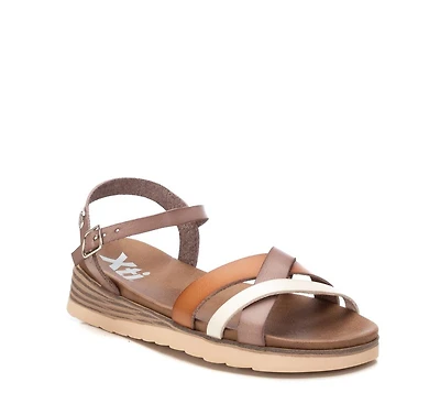 Women's Low Wedge Strappy Sandals By Xti