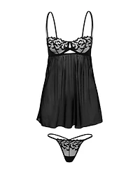 Adore Me Plus Jestina Babydoll Lingerie