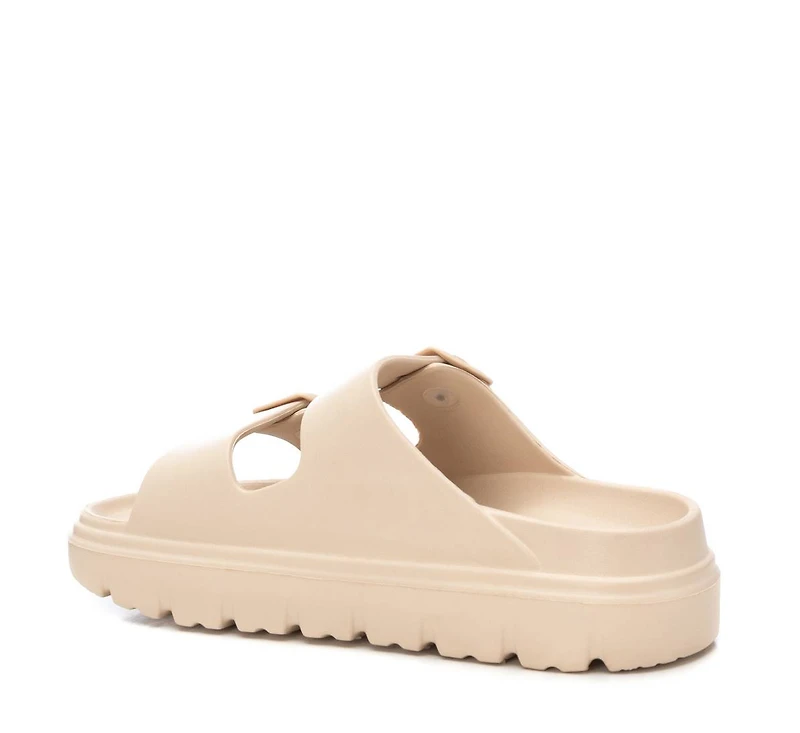 Women's Rubber Flat Sandals By Xti