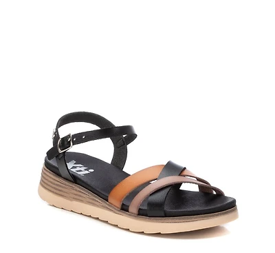 Women's Low Wedge Strappy Sandals By Xti