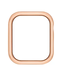 Anne Klein Women's Rose Gold-Tone Alloy Protective Case designed for 45mm Apple Watch