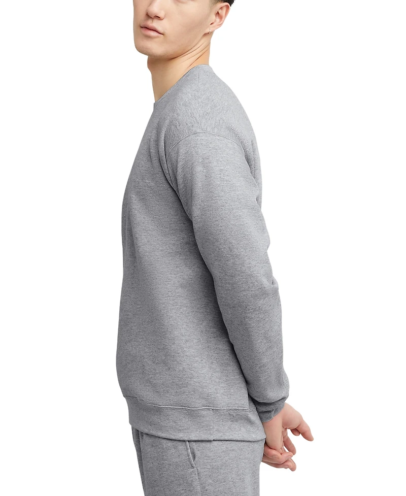 Hanes EcoSmart Men's Fleece Sweatshirt, 2-Pack