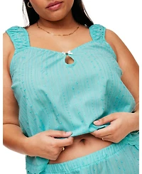 Adore Me Women's Christabel Pajama Cami & Shorts Set