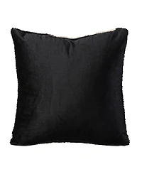 Glitzhome 14"H Hooked Halloween Ghost "Boo" Pillow