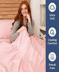Piece Deep Pocket Microfiber (Muted, Vibrant, Heathered) Sheet Set