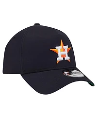 New Era Men's Navy Houston Astros Team Color A-Frame 9Forty Adjustable Hat