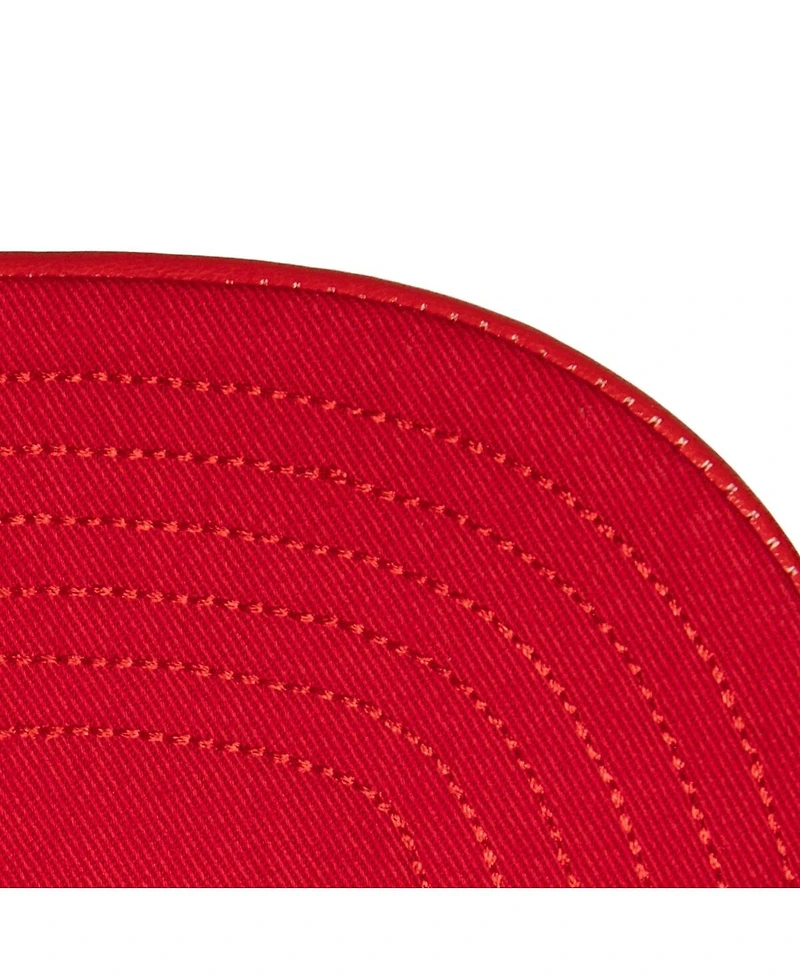 Mitchell Ness Men's White/Red Chicago Blackhawks Day One Snapback Hat