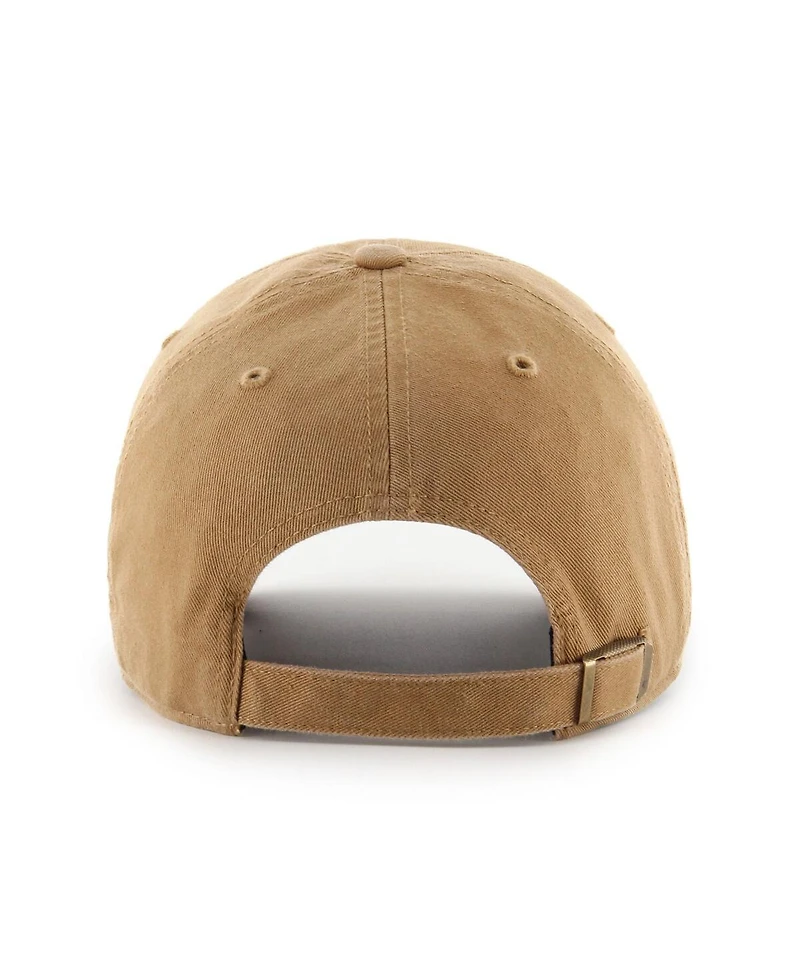 47 Brand Men's Tan Dallas Mavericks Ballpark Clean Up Adjustable Hat