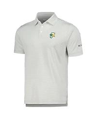 Columbia Men's Gray Wm Phoenix Open Club Invite Omni-Wick Polo
