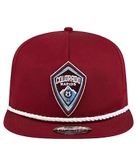 New Era Men's Burgundy Colorado Rapids The Golfer Kickoff Collection Adjustable Hat