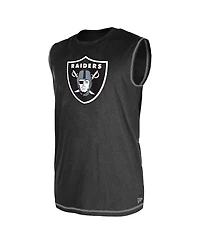 New Era Men's Black Las Vegas Raiders Tank Top