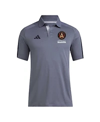 Adidas Men's Gray Atlanta United Fc 2024 Training Polo
