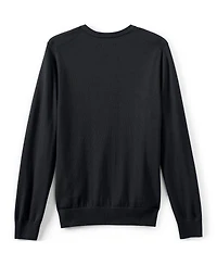 Lands' End Men's Unisex Cotton Modal Vneck Pullover Sweater