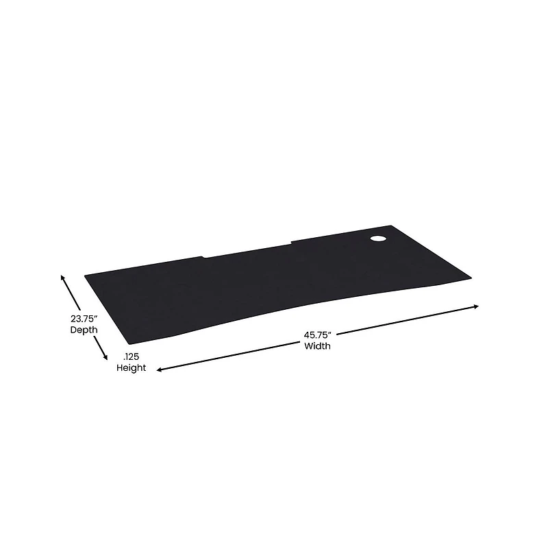 Tyr Mega Size Pc Gaming Mouse Pad With Micro Weave Cloth Surface, Anti-Slip Rubber Backing And Cable Management