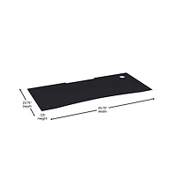 Tyr Mega Size Pc Gaming Mouse Pad With Micro Weave Cloth Surface, Anti-Slip Rubber Backing And Cable Management