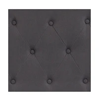 Arched King Button Tufted Upholstered Headboard