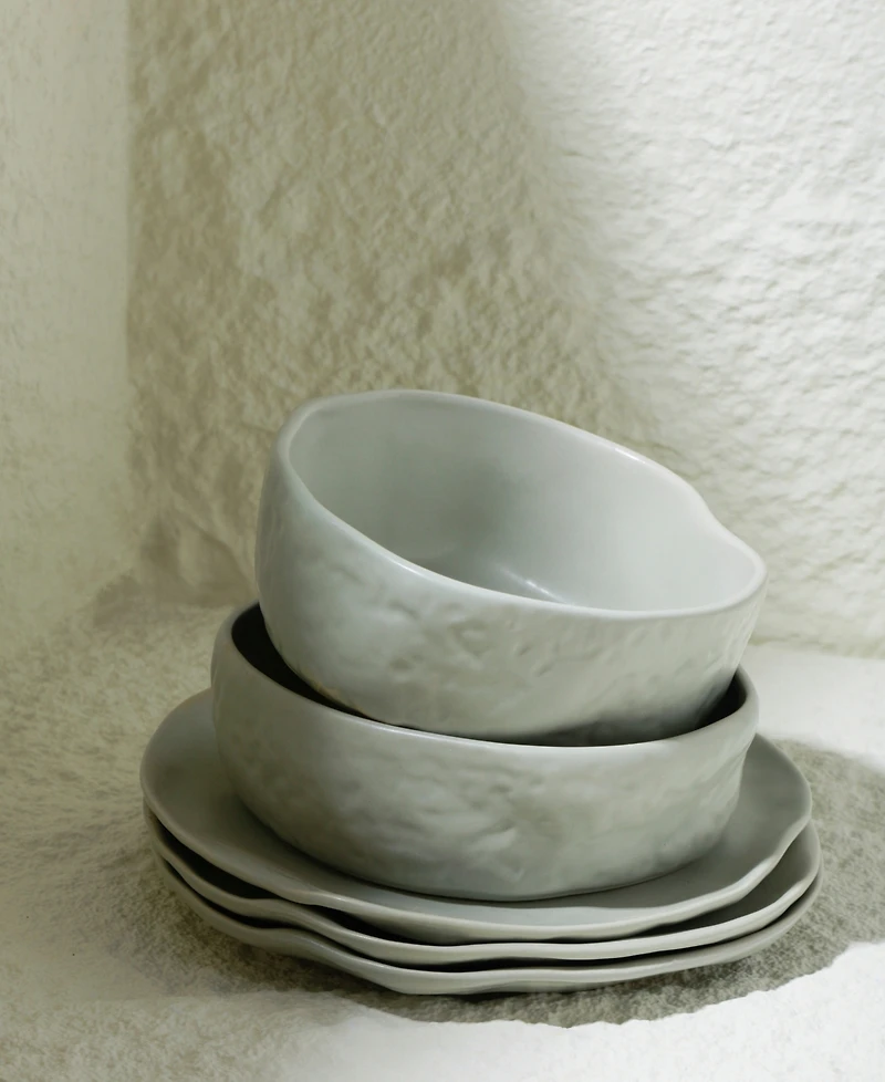 Stone by Mercer Project Atik Pc. Dinnerware Set