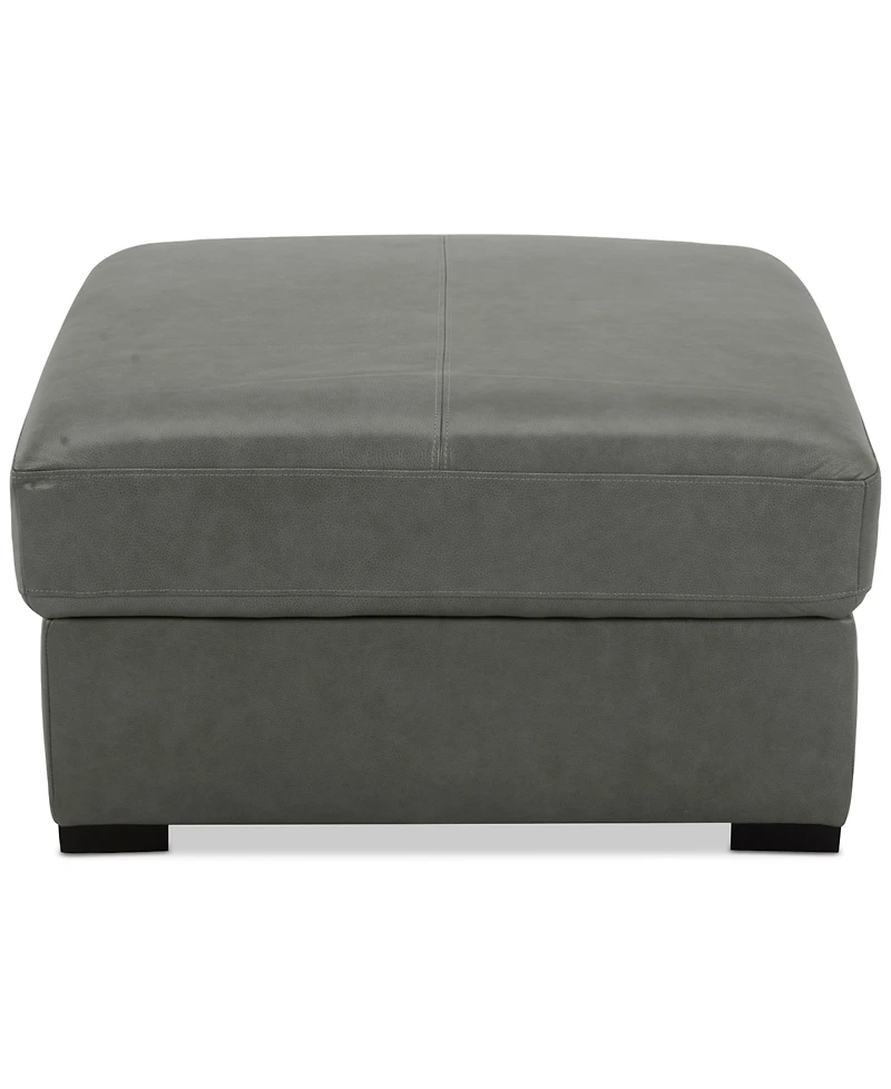 Radley 36" Leather Storage Ottoman, Created for Macy's