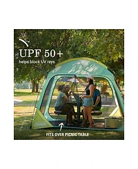 Coleman Skyshade 10 x 10 Screen Dome Canopy, Moss Green