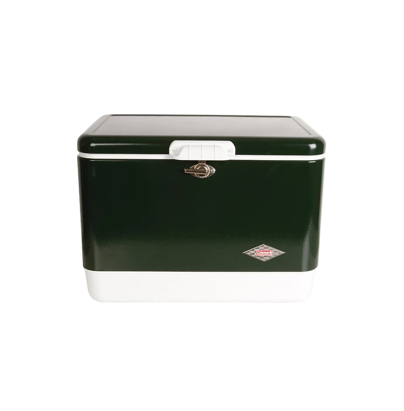 Coleman Vintage 54 Qt. Steel Belted Cooler, Green