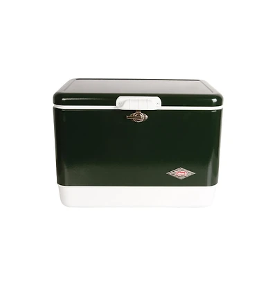 Coleman Vintage 54 Qt. Steel Belted Cooler, Green