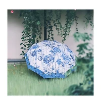 Kyoto Flower Indigo Umbrella