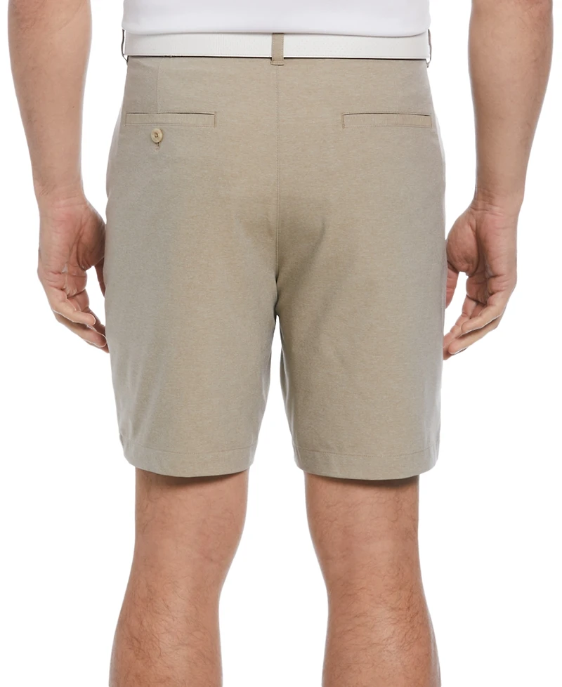 Pga Tour Men's Heathered Two-Tone 8" Performance Shorts