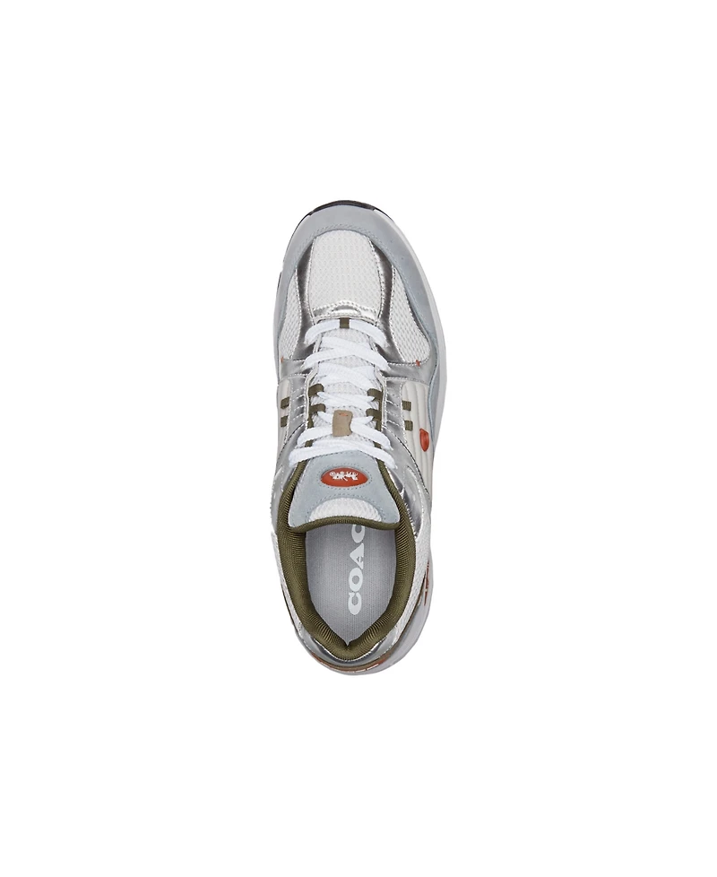 Coach Men's C301 Mesh and Laminato Sneaker