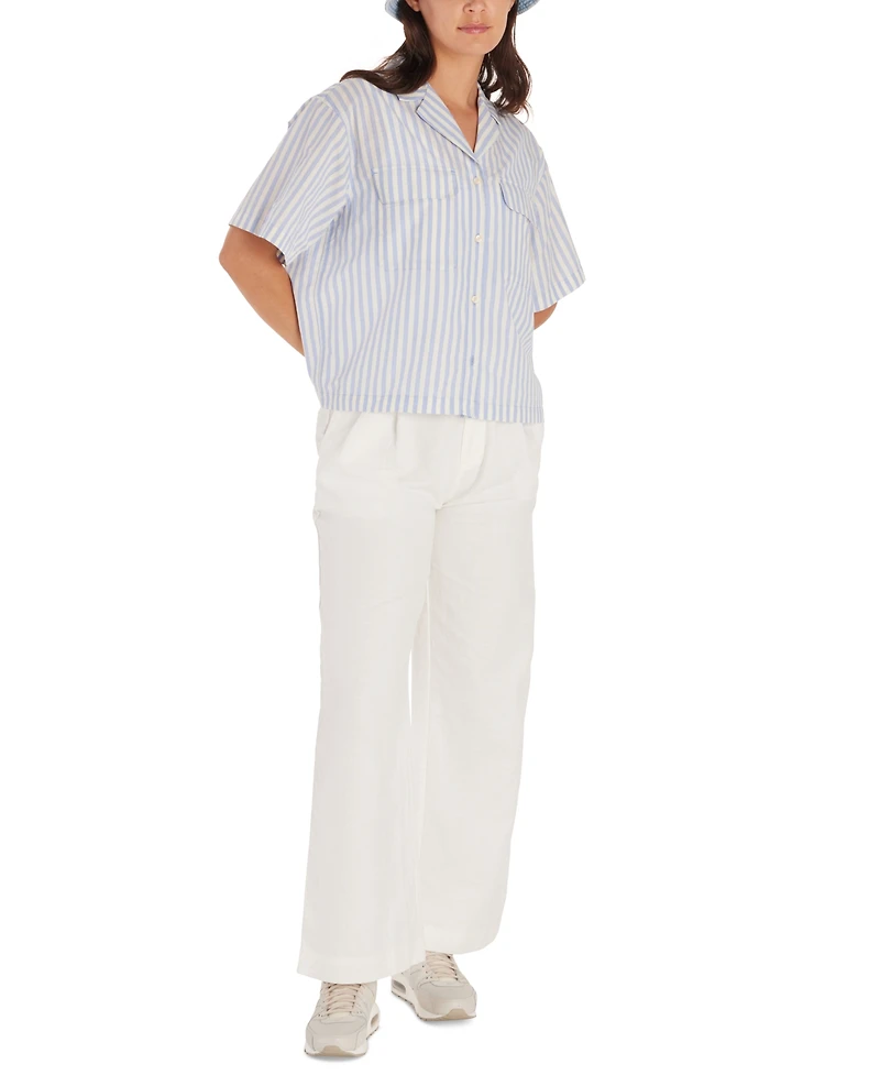 Marmot Women's Muir Camp Striped Short-Sleeve Shirt