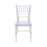10 Pack Child S All Occasion Resin Chiavari Chair For Home Or Based Rental Business