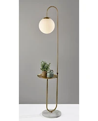 Adesso 61.25" Terra Shelf Floor Lamp