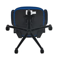 Emma+Oliver Mid-Back Mesh Swivel Ergonomic Task Office Chair With Flip-Up Arms