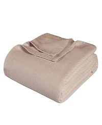 Superior Chevron All Season Cotton Blanket, Full/Queen