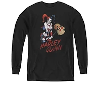 Justice League Boys of America Youth Harley Hammer Long Sleeve Sweatshirts