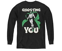 Justice League Boys of America Youth Ghosting Long Sleeve Sweatshirts