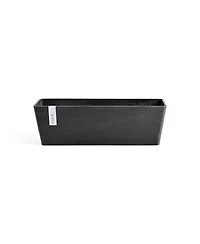 Ecopots Modern Recycled Bruges Plastic Rectangular Flower Pot Planter