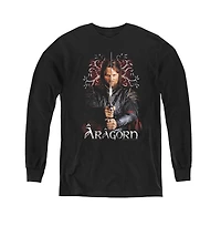 Lord Of The Rings Youth Aragorn Long Sleeve Sweatshirts