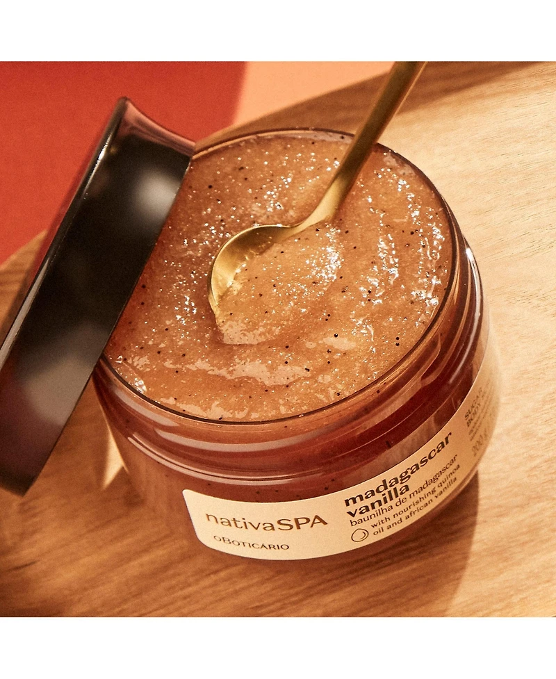Nativa Spa Madagascar Vanilla Soothing Body Scrub
