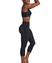 Leonisa Women's Invisible High-Waisted Capri Shaper