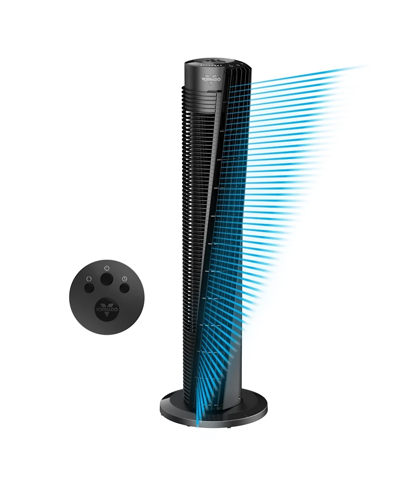 Vornado OSC54 Oscillating Tower Fan with Remote, 32 Inch, Quiet Powerful Fan, Oscillates 70º, 1-8H Timer, 4 Speeds, Touch Control