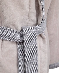 Boss Home Lord Woman's Cotton Velour Shawl Bathrobe