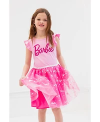 Barbie Little Girls Tulle Dress to