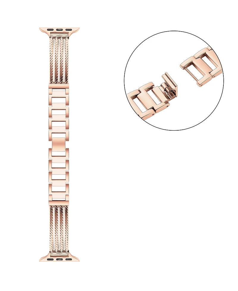 Posh Tech Clara Stainless Steel Band for Apple Watch 44,45,46,49mm