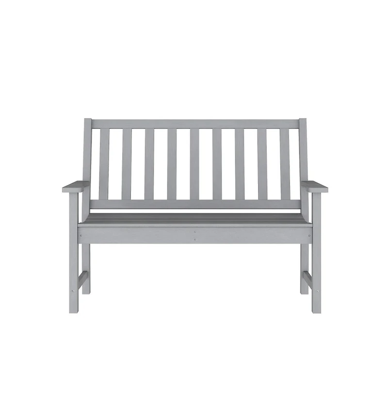 Cressly All Weather Recycled Hdpe Bench For Indoor And Outdoor Use