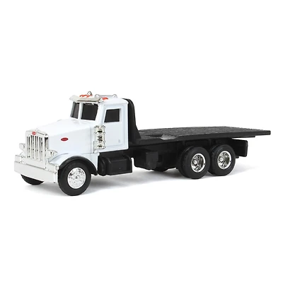 1/64 Ertl Collect N Peterbilt Flatbed Truck