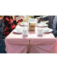 Stansport Picnic Tablecloth with Clamps Combo Pack