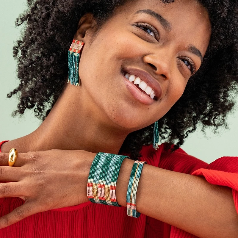 Ink + Alloy Brooklyn Beaded Stretch Bracelet